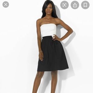 Ralph Lauren L’Opera strapless dress